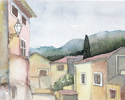 Huse i Toscana - SOLGT